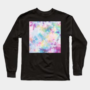 Minimal Colorful Abstract Pattern Long Sleeve T-Shirt